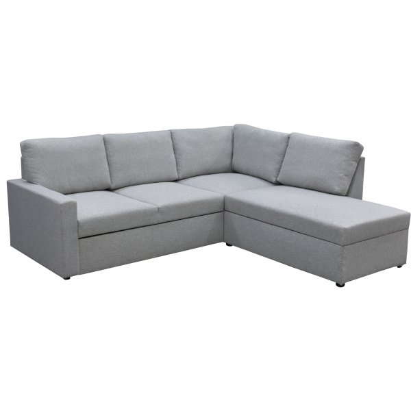 Dream vuodesohva silytyksell (kulmasohva) vasen - Tummanharmaa