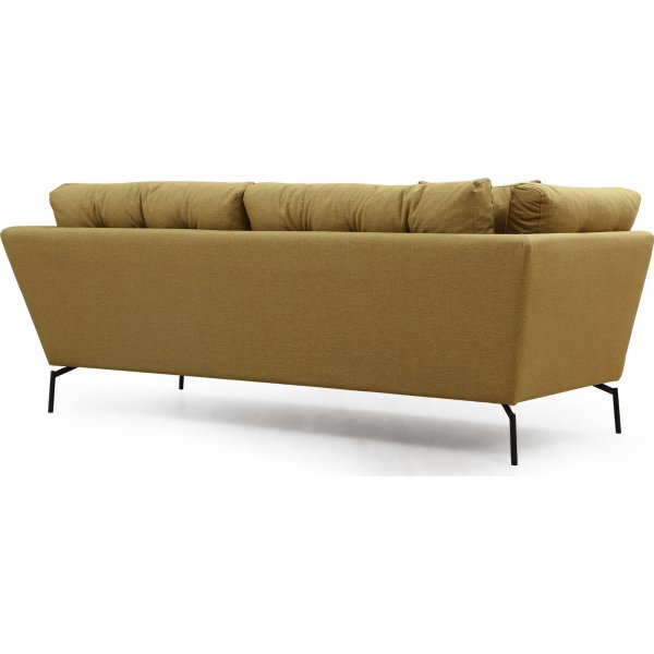 Mapa 3-istuttava sohva - vihertävän keltainen Mapa 3-istuttava sohva - vihertävän keltainen