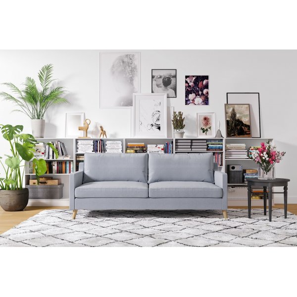 Kolmen istuttava sohva Blues - Valinnainen kangas ja v�ri!