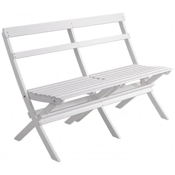 Björkö-puutarhasohva - Valkoinen Björkö-puutarhasohva - Valkoinen