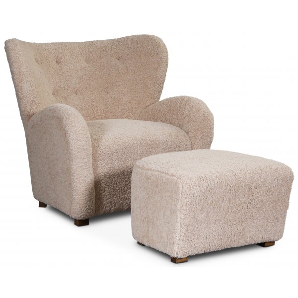 Buffalo-rahi - Off white Teddy