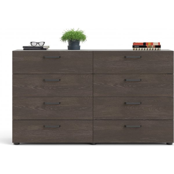 Dallas leveä lipasto - Tummanruskea Dallas leveä lipasto - Tummanruskea