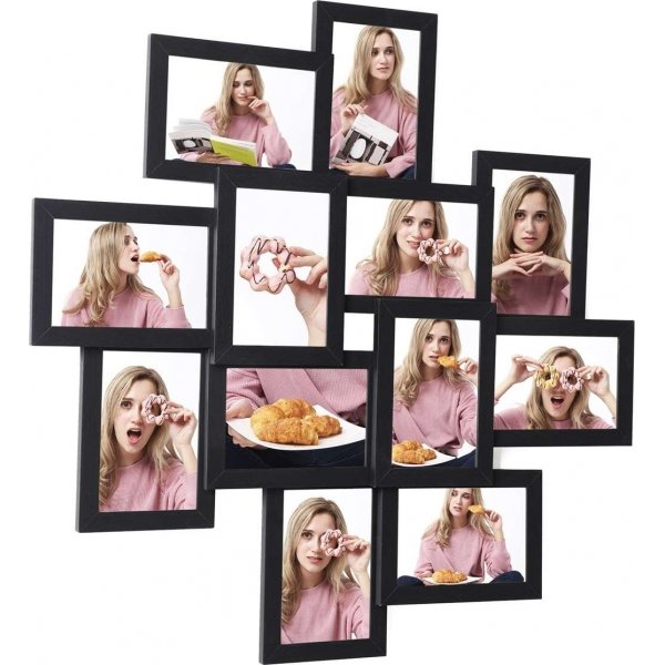 Indra valokuvakehys - musta Indra valokuvakehys - musta