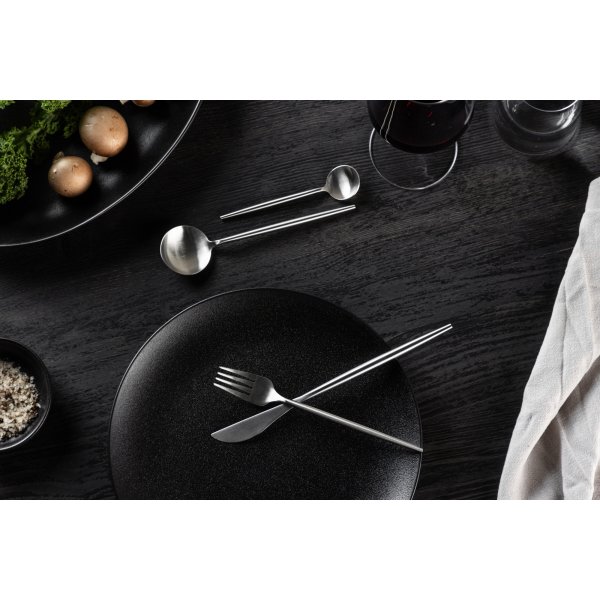 Aktiiviset ruokailuvälineet 24 kpl - hopea Aktiiviset ruokailuvälineet 24 kpl - hopea