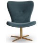 Design-nojatuoli Milano - Petroli (Sametti) / Messinki