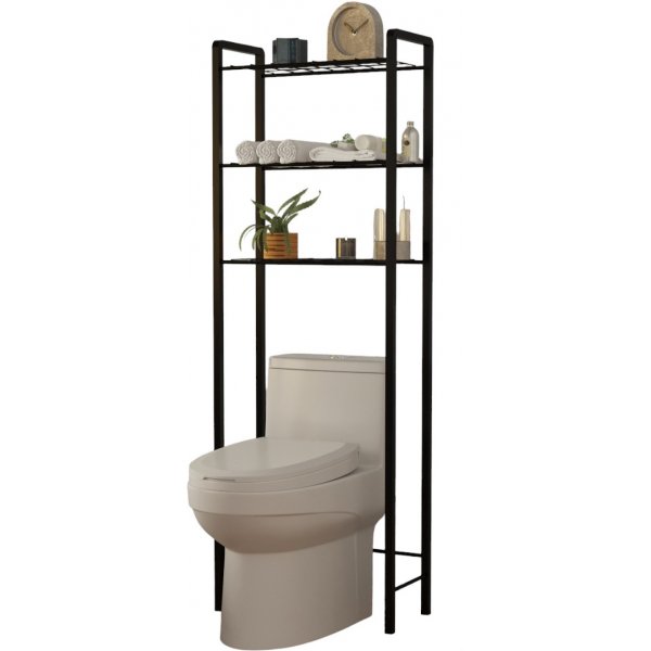 Otis kylpyhuonehylly - musta Otis kylpyhuonehylly - musta