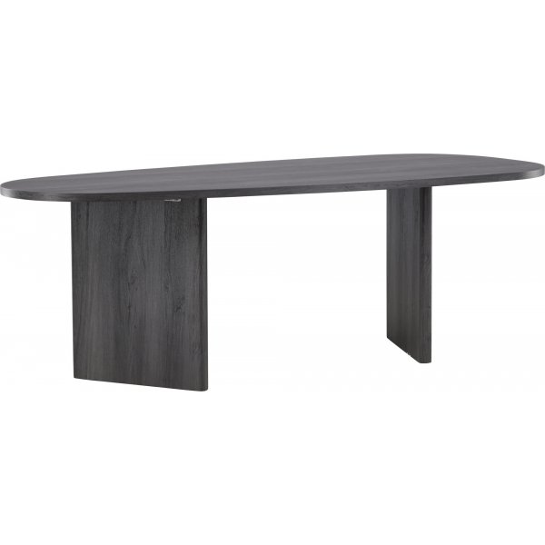 Grnvik ruokapyt 220 x 100 cm - Musta