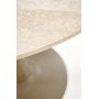 Ruokapyt pyre 90 cm beige travertiini