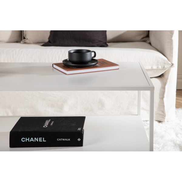 Trène sohvapöytä 120 x 50 cm - Valkoinen Trène sohvapöytä 120 x 50 cm - Valkoinen