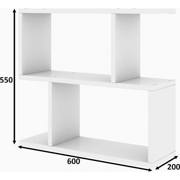 Lale sivupöytä 60 x 20 cm - Valkoinen Lale sivupöytä 60 x 20 cm - Valkoinen