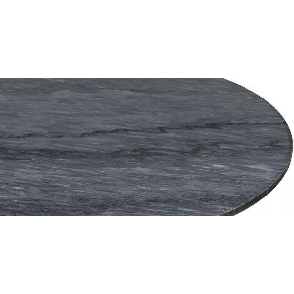 Zoo ruokapöytä Ø105 cm - Kromi/harmaa marmori Zoo ruokapöytä Ø105 cm - Kromi/harmaa marmori