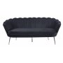 Sohva musta 3-paikkainen - Kingsley Sohva musta 3-paikkainen - Kingsley