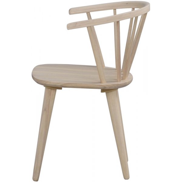 Dalsland-pinnatuoli Nojatuoli - Whitewash