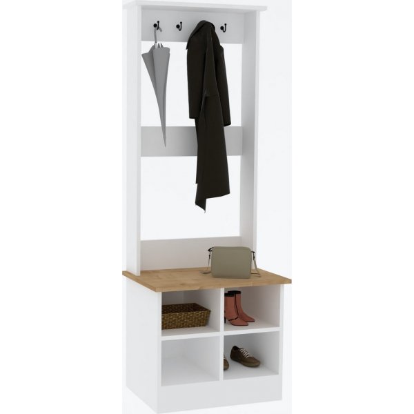 Maren aulakalusteet - Safiiri/valkoinen Maren aulakalusteet - Safiiri/valkoinen