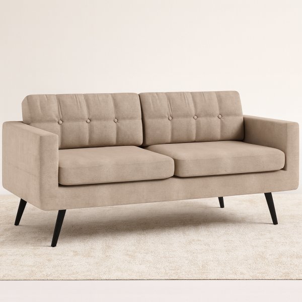 Sohva 3-istuttava 187 cm - Beige