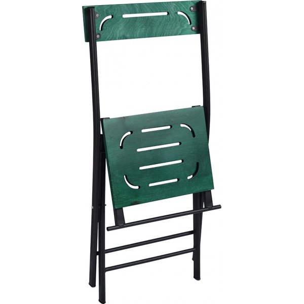 Bistro-ruokailuryhm� - Vihre�/musta + Huonekalujen tekstiilien hoito