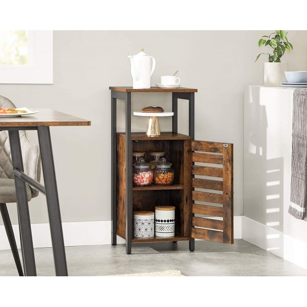 Vilgot-sivukaappi - Ruskea/musta Vilgot-sivukaappi - Ruskea/musta