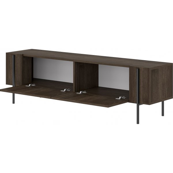 Herman TV-taso 160 cm - P�hkin�puu