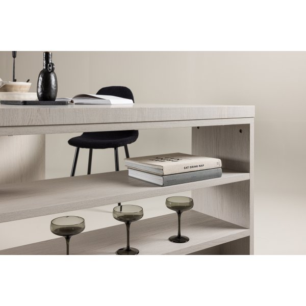 Mika ruokap�yt� 230 x 110 cm - Whitewash