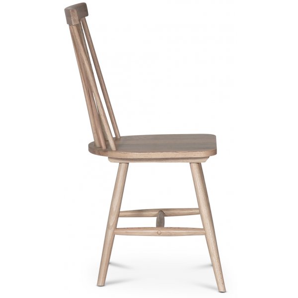 Karl cane tuoli valkoista ljytty puuta + Huonekalujen jalat