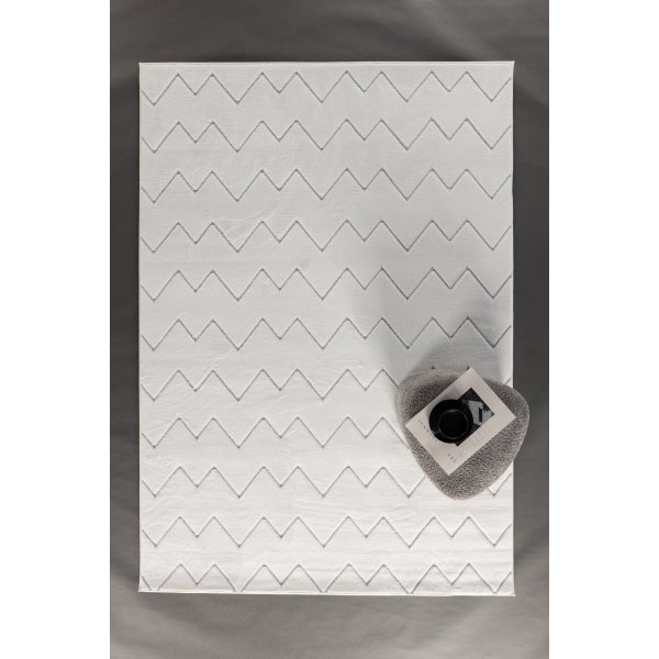 Fia matto 290 x 200 cm - Valkoinen Fia matto 290 x 200 cm - Valkoinen