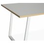 Edge ruokapyt 190x90 - valkoinen korkeapainelaminaatti (HPL)