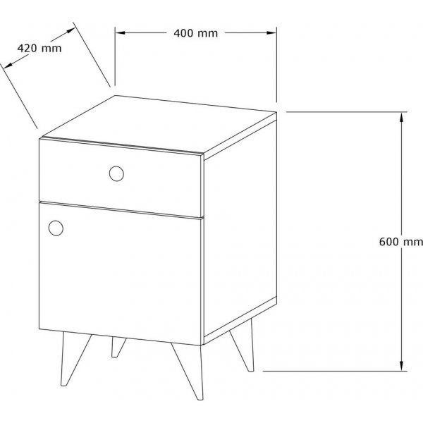 Pila ypyt - valkoinen/antrasiitti