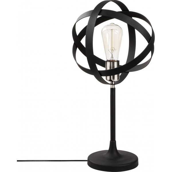 Gezegen p�yt�valaisin - Nikkeli/musta