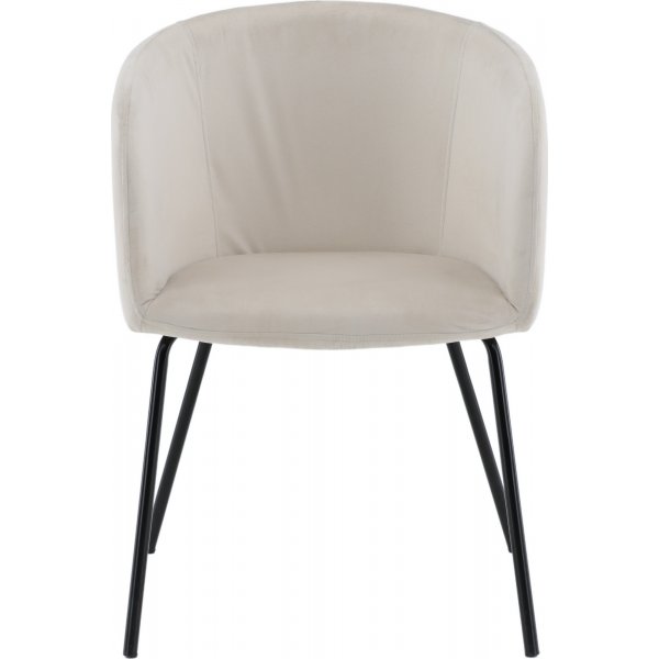 Tiber-tuoli - beige sametti