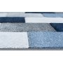 Konekudottu matto Serena - Sininen Konekudottu matto Serena - Sininen