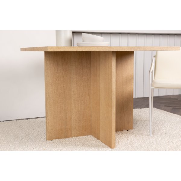 Leo ruokapöytä 100 x 100 cm - Natural Leo ruokapöytä 100 x 100 cm - Natural