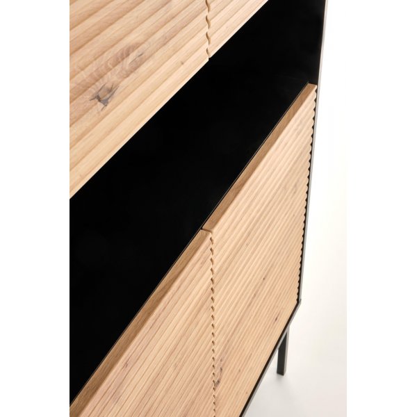 Laguna-kaappi - Artisan tammi/musta Laguna-kaappi - Artisan tammi/musta