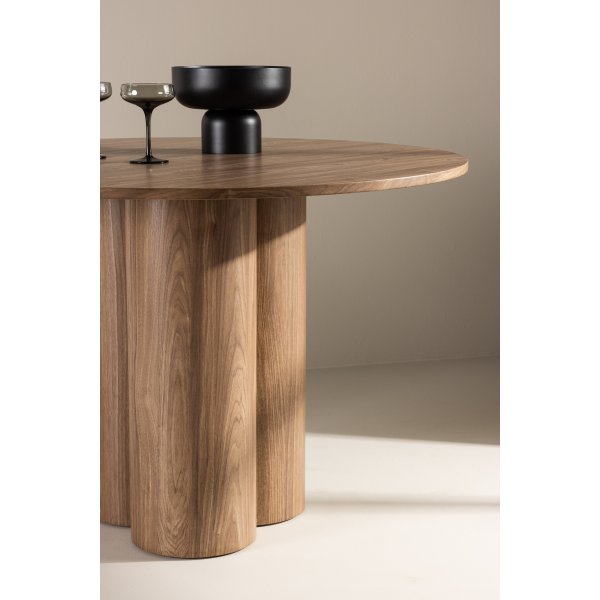 Ruokapyt 110 cm ruskea - Olivia