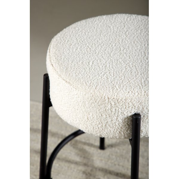 Tucson baarijakkara 60 cm - Valkoinen Tucson baarijakkara 60 cm - Valkoinen