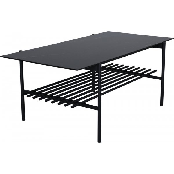 Adel sohvapöytä 120 cm - Musta marmori Adel sohvapöytä 120 cm - Musta marmori