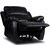 Enjoy Chicago Shkinen Recliner-nojatuoli - Musta keinonahka + Huonekalujen hoitosarja tekstiileille