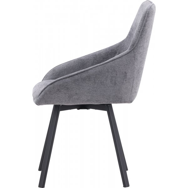 Rosie ruokap�yd�n tuoli - harmaa/musta