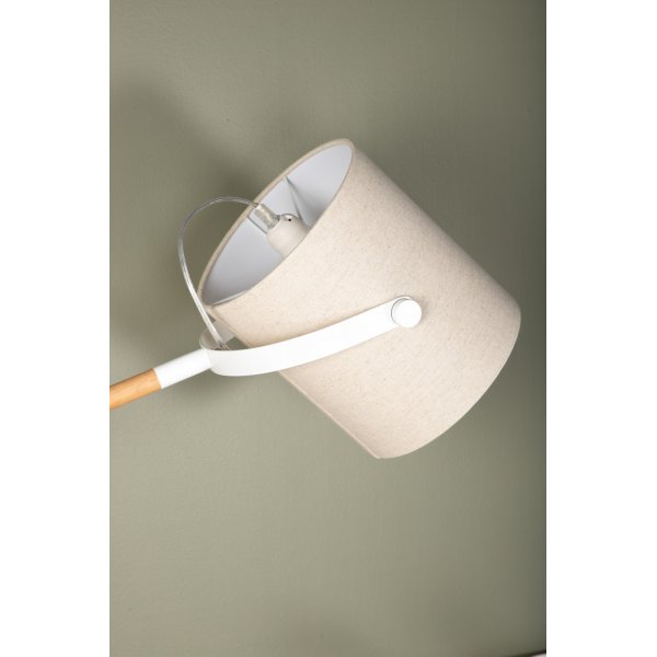 Ruff-lattiavalaisin - valkoinen Ruff-lattiavalaisin - valkoinen