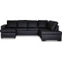 Solna U-sohva D3A - Bonded Leather