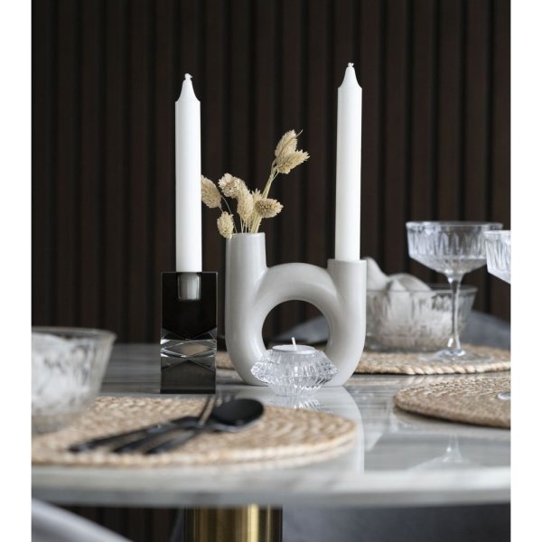 Fondo kynttilänjalka - valkoinen Fondo kynttilänjalka - valkoinen