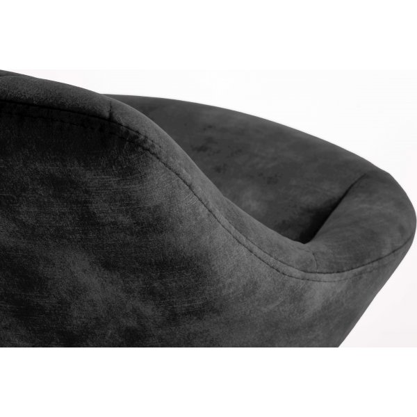 Musta baarijakkara, korkeussäädettävä Musta baarijakkara, korkeussäädettävä