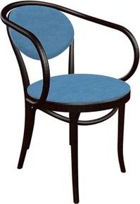 Taivutettu puutuoli k�sinojilla No30 Classic - Valinnainen v�ri