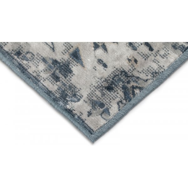Viskoosimatto Casablanca Patch - sininen Viskoosimatto Casablanca Patch - sininen