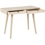 Century kirjoituspyt 100 x 45 cm - Valkoinen pigmentoitu tammi