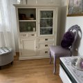 Asiakaskuva Marstrand-vitriinikaappi / highboard - Vaaleanharmaa