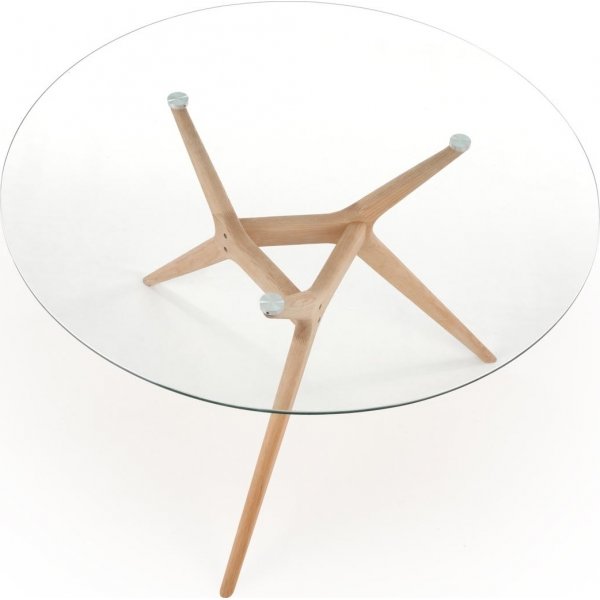 Ashmore ruokapöytä Ø120 cm - Tammi Ashmore ruokapöytä Ø120 cm - Tammi