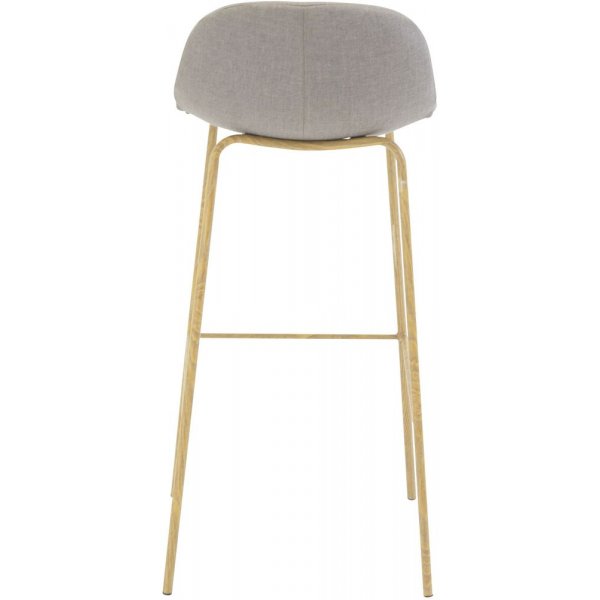 Baarituoli Lara - Tammi-imitaatio / Harmaa Baarituoli Lara - Tammi-imitaatio / Harmaa