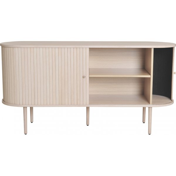 Liukupöytäpöytä 150 cm - Valkoinen pigmentoitu tammi Liukupöytäpöytä 150 cm - Valkoinen pigmentoitu tammi