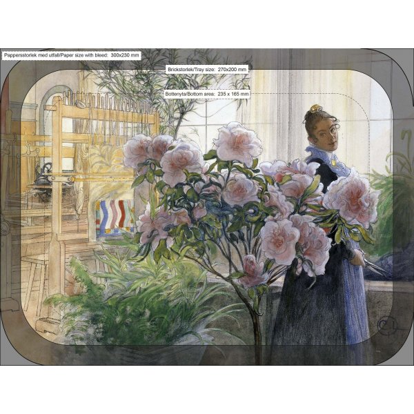 Azalea tarjotin 20 x 27 cm - Multi Azalea tarjotin 20 x 27 cm - Multi