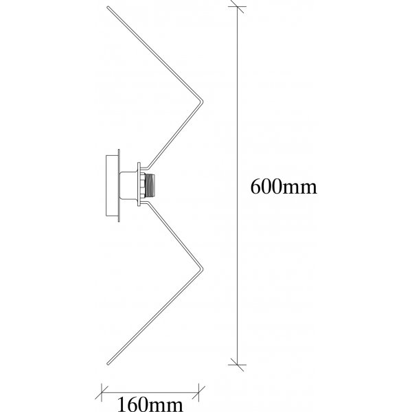 Issa seinävalaisin 701-A - Kupari Issa seinävalaisin 701-A - Kupari
